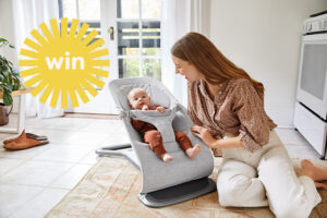 GAGNEZ un transat Evolve 3-en-1 d'Ergobaby