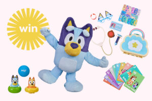 GAGNEZ 1 des 3 ensembles de prix Bluey Dance & Play