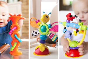 20 jouets de chaise haute (qui ne tomberont pas par terre)