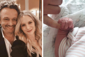 Et juste comme ça… Michael Sheen et Anna Lundberg accueillent le bébé no. 2