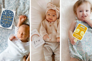 17 jolies cartes jalons de bébé pour des moments spéciaux
