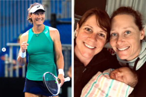 Le champion de tennis australien Sam Stosur a eu une petite fille