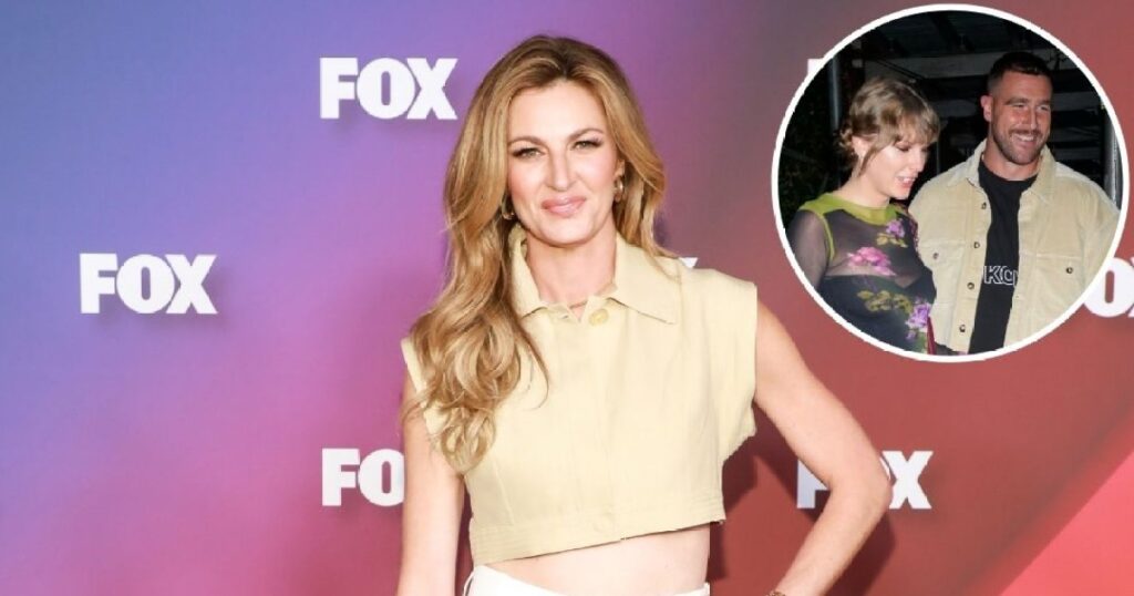 Erin Andrews réagit à la mise en place de Taylor Swift et Travis Kelce