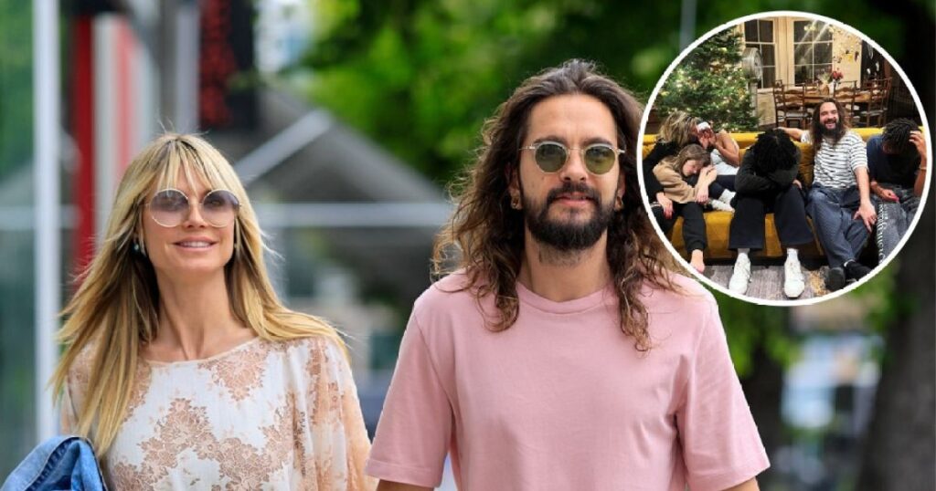 Heidi Klum partage une photo rare avec ses 4 enfants