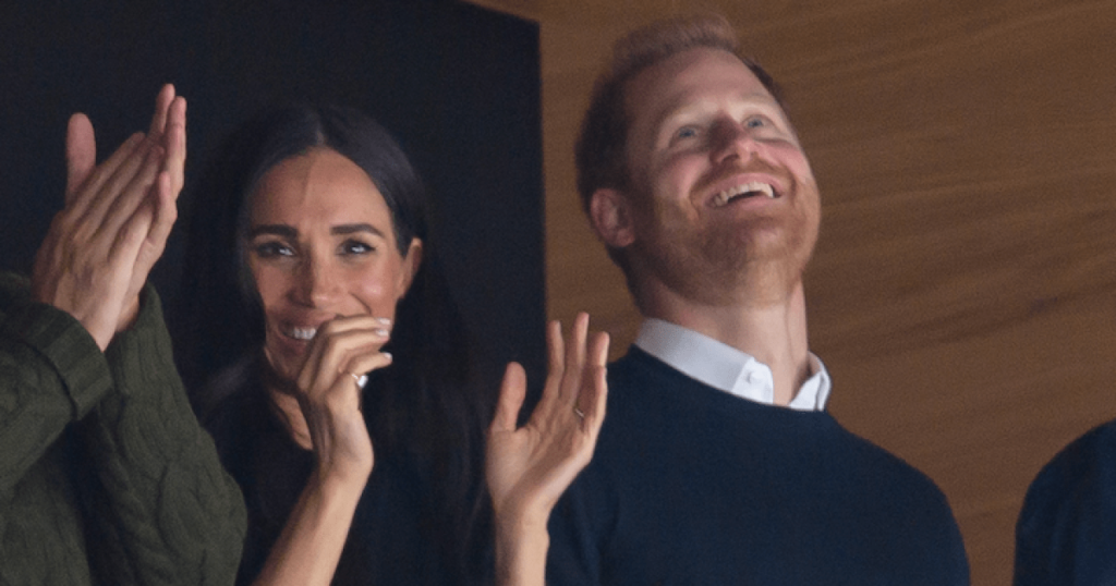 Meghan Markle rayonne à un match de hockey avec le prince Harry