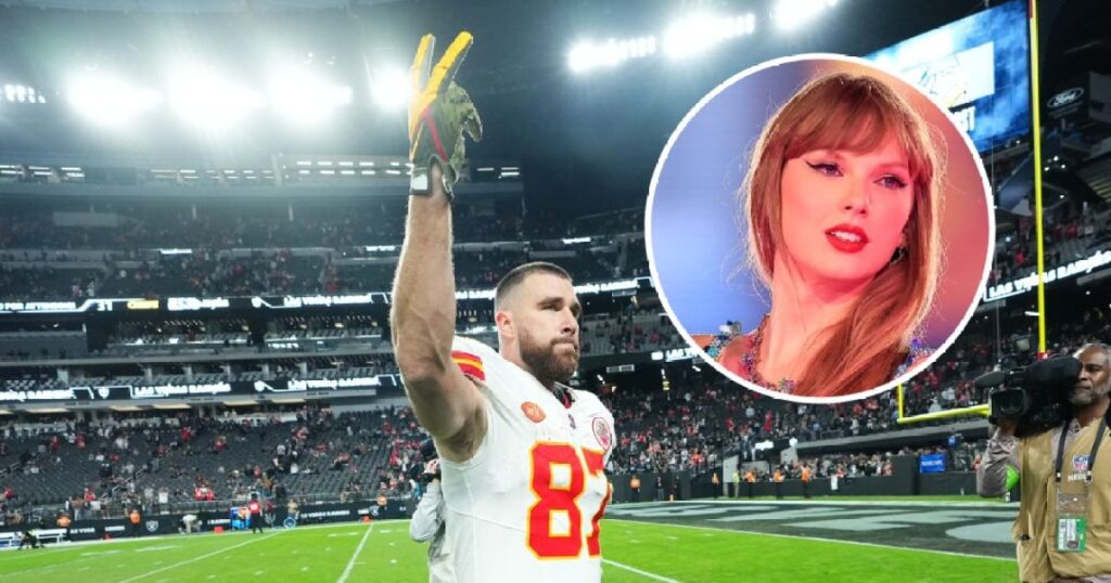 Taylor Swift aime la publication sur le nouveau record de Travis Kelce dans la NFL