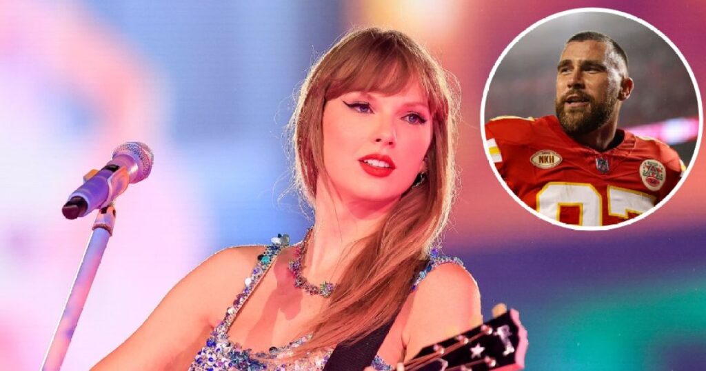 Taylor Swift reste chez Travis Kelce pendant "quelques semaines"