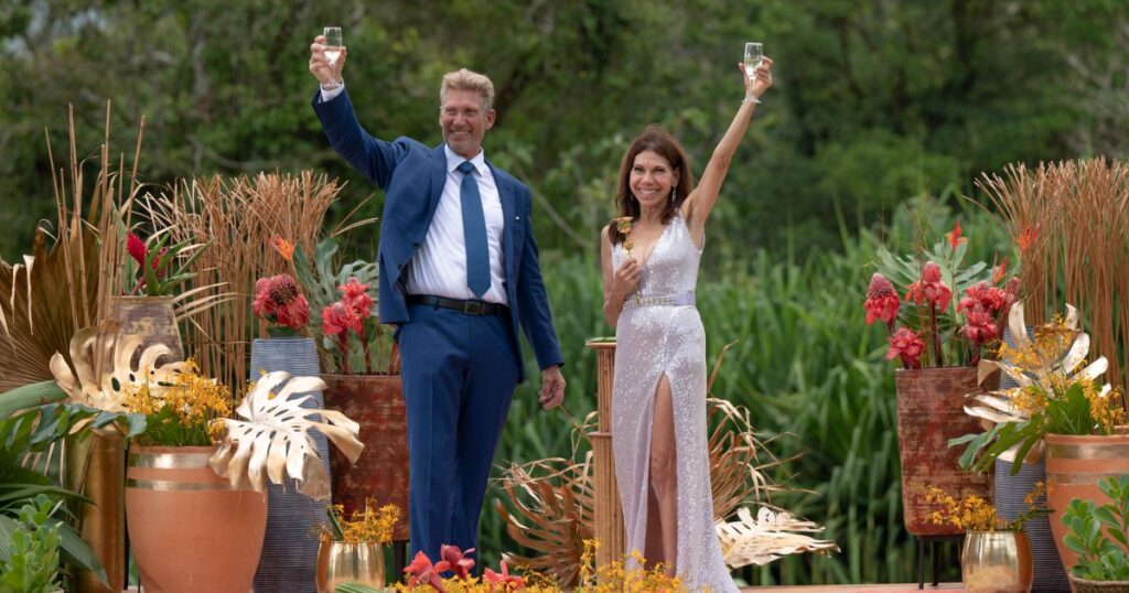 Gerry Turner et Theresa Nist du Golden Bachelor taquinent leur mariage