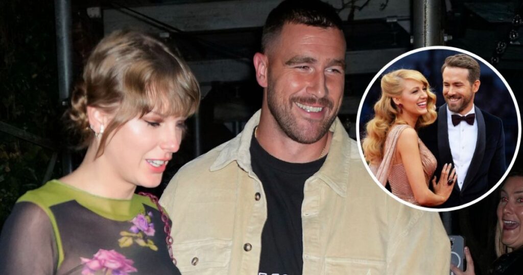 Taylor Swift et Travis Kelce datant des réactions des célébrités
