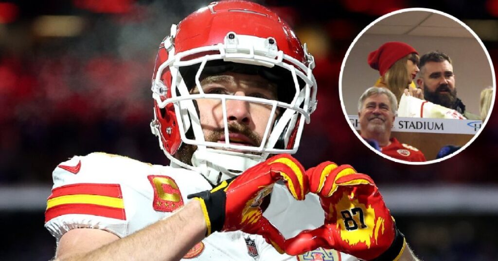 Travis Kelce « aime » la façon dont Taylor « se mélange » avec sa famille