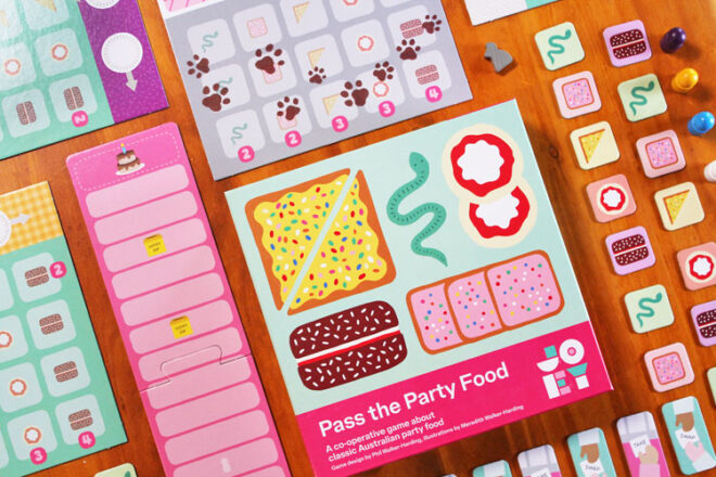 Le jeu Pass the Party Food de Joey Games