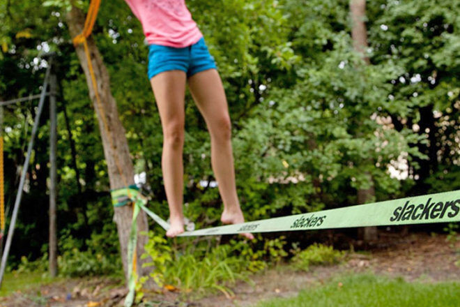 Kit de slackline classique des années 50 de Slackers