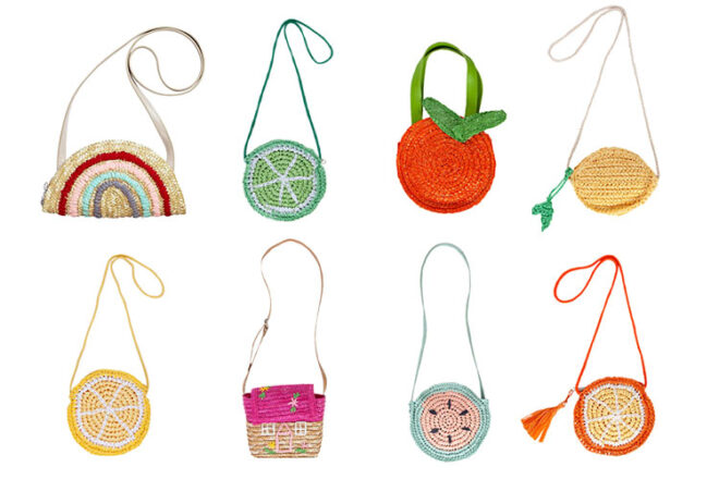 les sacs de paille Acorn Kids dans différents modèles