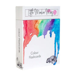 Little Monkey Moos Flash Cards art dessiné à la main avec couleur