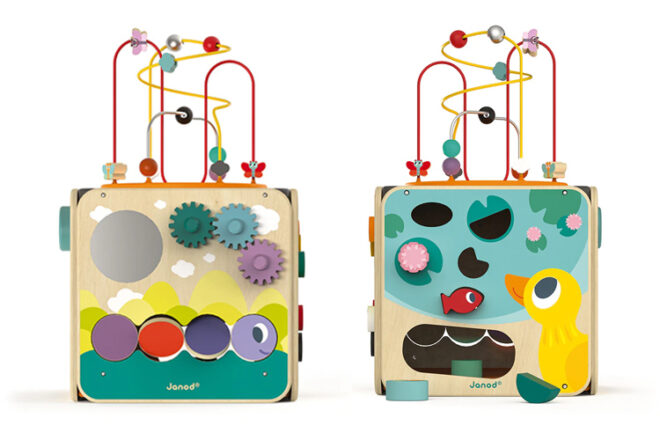 Deux faces du Cube d'Activités Looping Janod