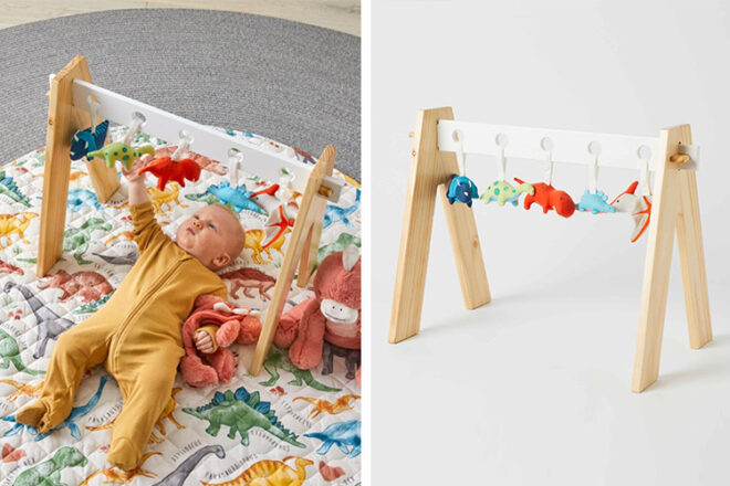 Salle de sport en bois Jiggle and Giggle dinosaure