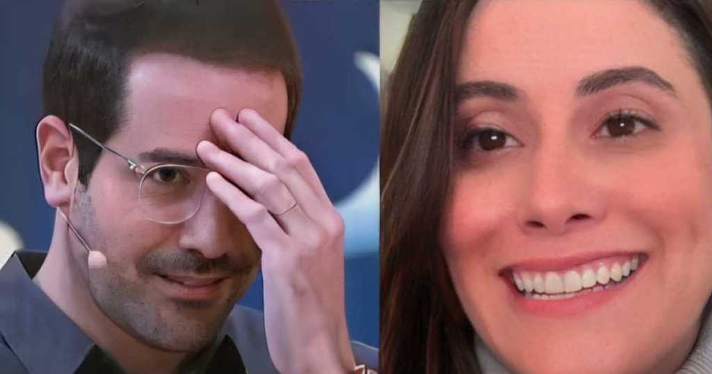 Bon sang !  La femme du présentateur de SBT apparaît EN DIRECT et révèle la terrible habitude de son mari au lit : "... peu de choses sont déjà inquiétantes"