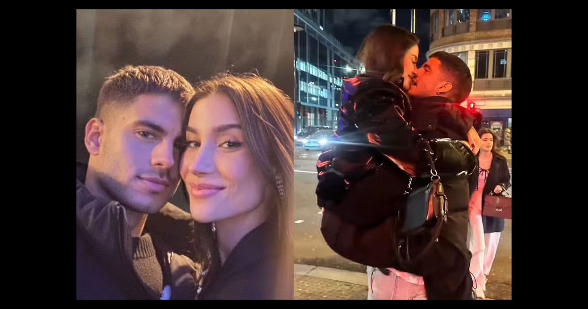 En terres brésiliennes !  Le petit ami de Bianca Andrade, Luca Daffrè visite le manoir de l'influenceur et prend des photos avec le maillot du Brésil