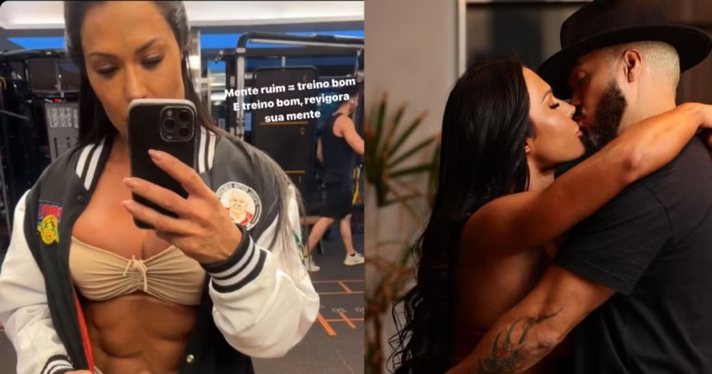 Gracyanne Barbosa apparaît au gymnase après s'être séparée de Belo et parle de trahison : "Mauvais esprit..."