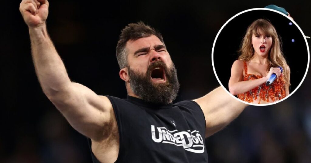 Jason Kelce a appelé le beau-frère de Taylor Swift à Wrestlemania