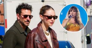 Bradley Cooper et Gigi Hadid en pack sur PDA lors de la tournée Taylor's Eras