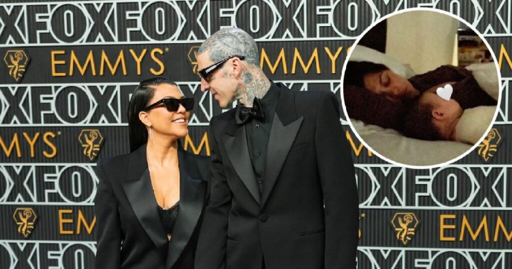 Travis Barker célèbre la fête des mères avec de rares photos rocheuses