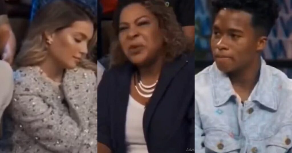 "Trop jeune pour se marier": Endrick est interviewé par Bial et le web note le climat entre sa petite amie, Gabriely Miranda, et la mère du joueur