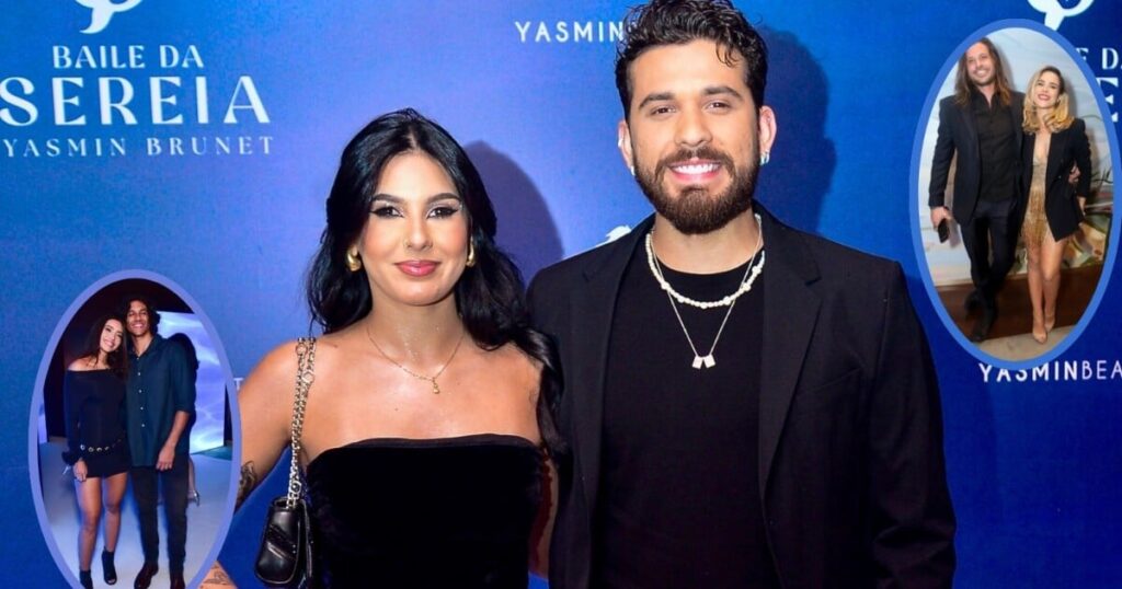 Ana Castela et Gustavo Mioto, Wanessa et Dado et d'autres couples célèbres anticipent la Saint-Valentin à la fête de Yasmin Brunet