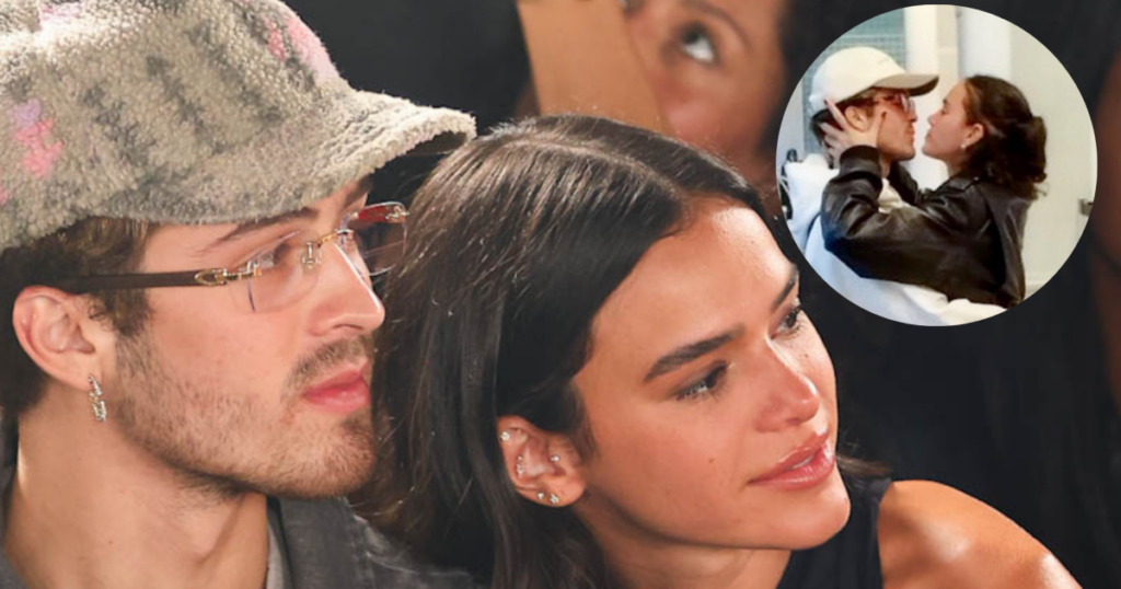 C'EST OFFICIEL!  Bruna Marquezine et João Guilherme s'embrassent à l'aéroport.  Voir les images
