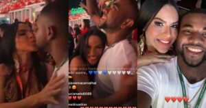 Davi Brito sort-il avec quelqu'un ? Le champion "BBB 24" est surpris en train d'embrasser la muse de Boi Garantido au Festival Parintins