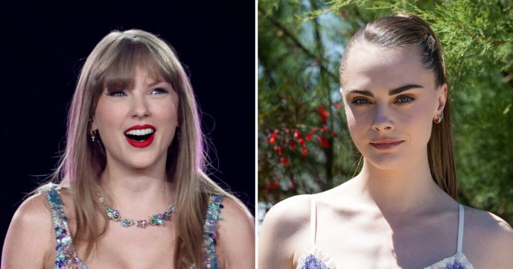 Taylor Swift s'envole pour Londres pour soutenir Cara Delevingne