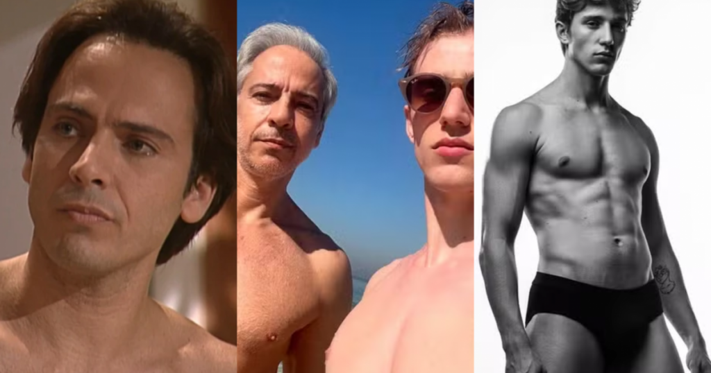 Vous vous souvenez de lui ?  L'idole de "Vale Tudo" et "Tieta", Edson Fieschi, aujourd'hui âgé de 60 ans, sort avec un mannequin de 19 ans : "Mon amour"