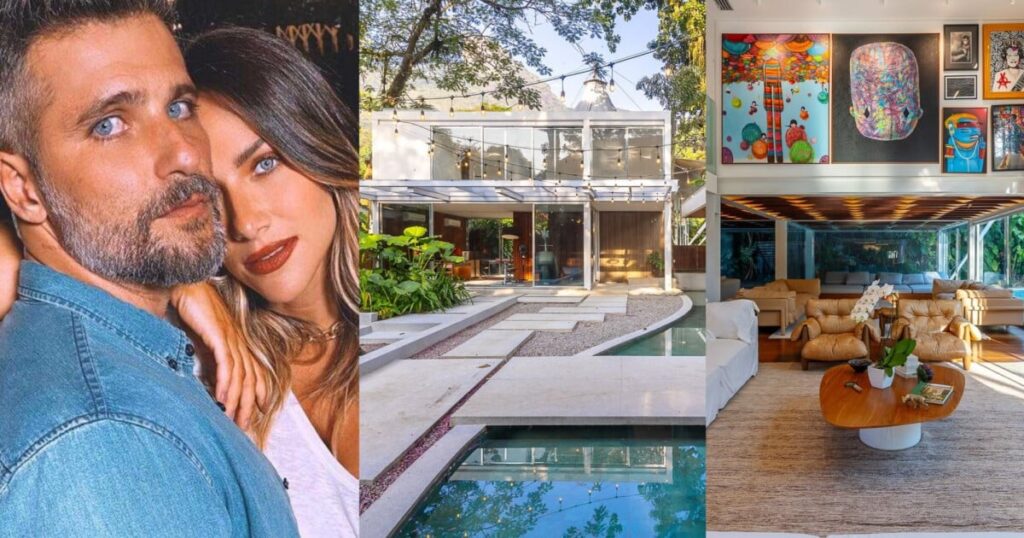 25 millions de BRL : le manoir de 3 300 m² de Bruno Gagliasso et Giovanna Ewbank est à vendre ;  propriété de luxe dispose de 7 chambres, piscine de 25 m et plus