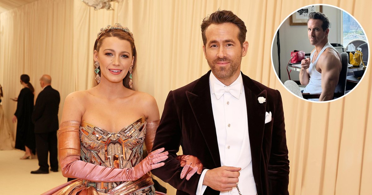 Blake Lively est assoiffée de la photo du débardeur de Ryan Reynolds