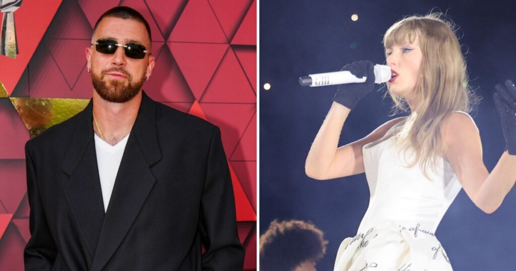 Travis Kelce enregistre Taylor Swift chantant So High School