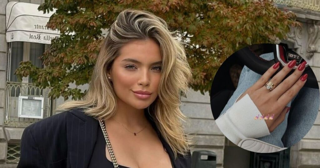 Ostentation! Gabriely Miranda montre son alliance avec Endrick et porte des bijoux d'une valeur de plus de 80 000 R$