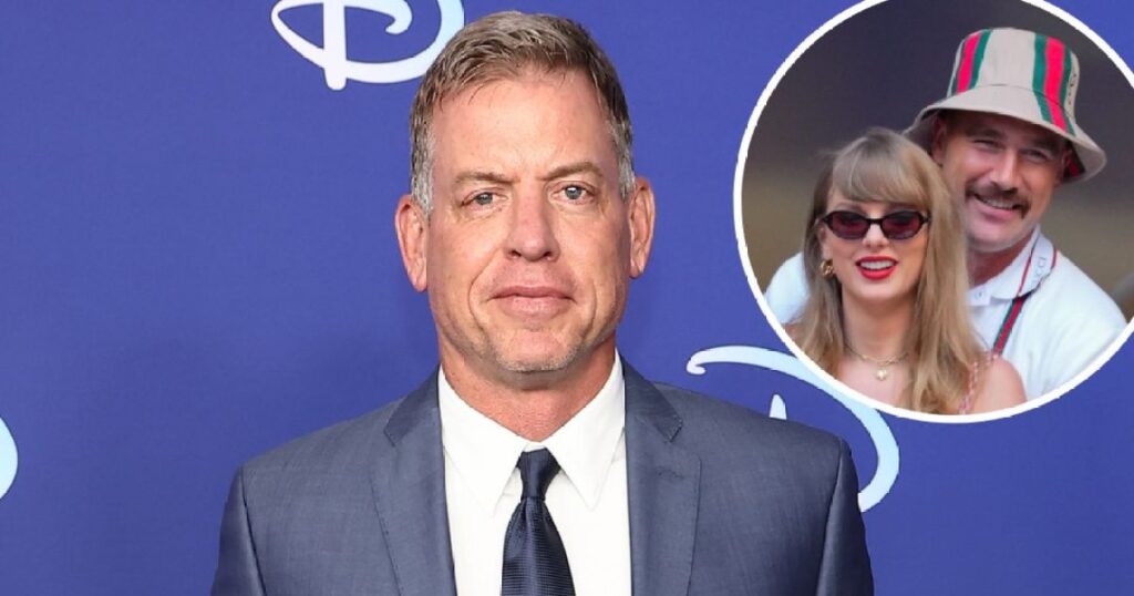 Taylor Swift a surnommé la « Mme » de Travis Kelce. par Troy Aikman