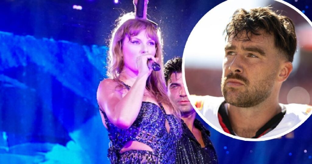 Taylor Swift prononce un "Touchdown" en hommage à Travis lors de la tournée Eras