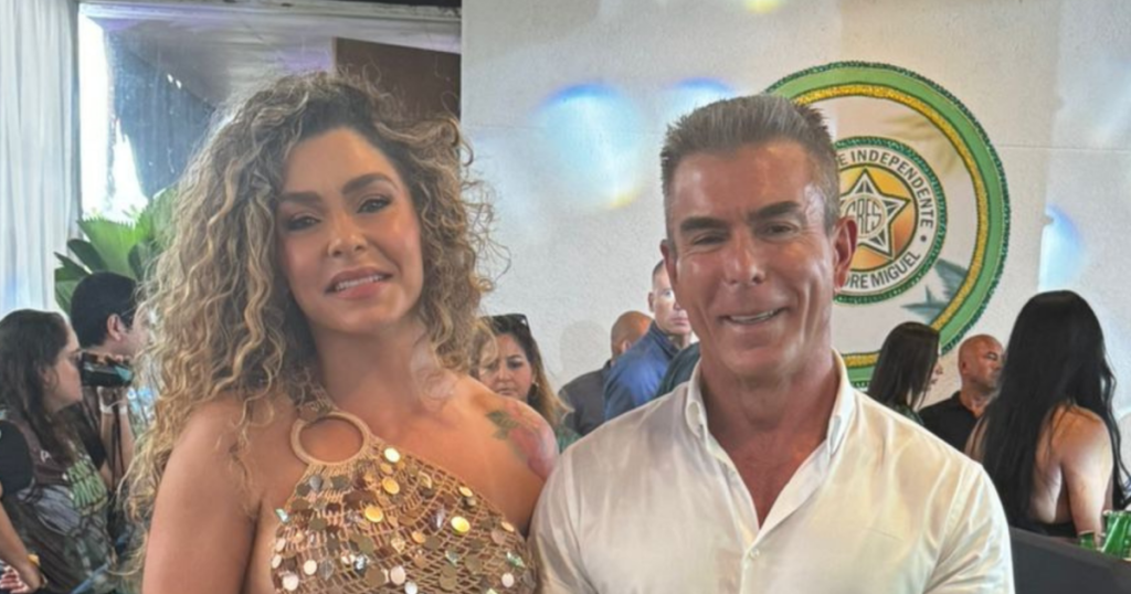 Fabíola de Andrade fait sa première déclaration après l'arrestation de son mari bicheiro : "Le porter dans la poitrine..."