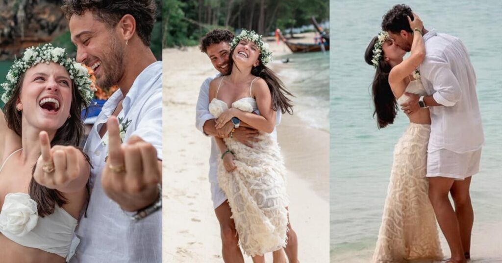 Larissa Manoela renonce aux vêtements traditionnels et renouvelle son mariage en bikini en Thaïlande. Voir les photos !