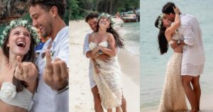 Larissa Manoela renonce aux vêtements traditionnels et renouvelle son mariage en bikini en Thaïlande. Voir les photos !