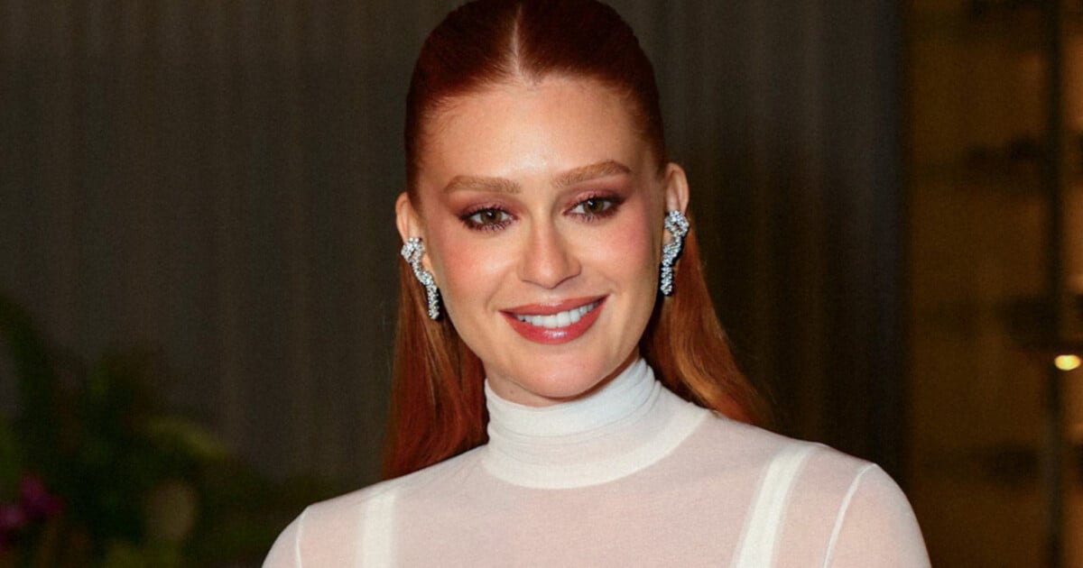 Marina Ruy Barbosa et son fiancé milliardaire font une rare apparition ensemble ; l'actrice opte pour un look tout blanc élégant et transparent