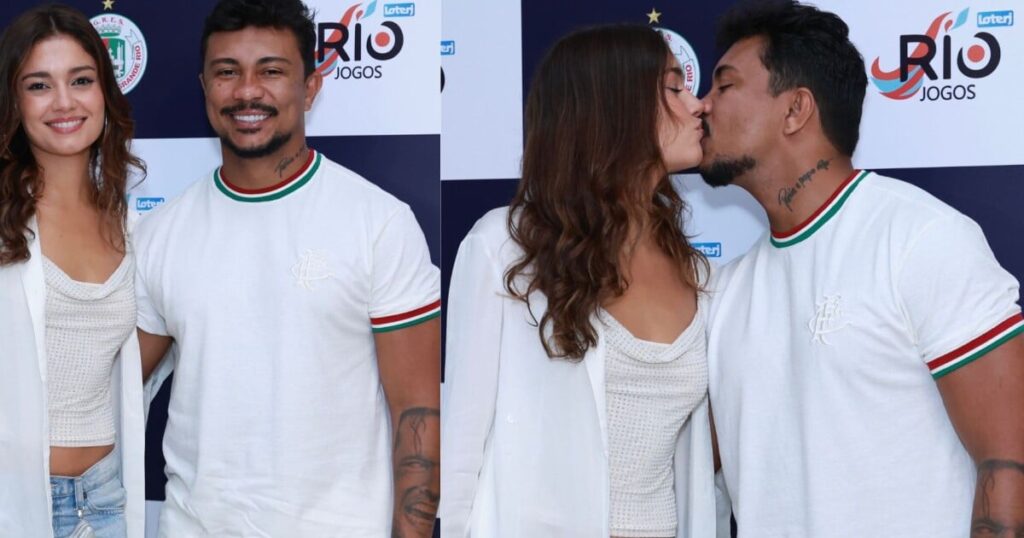Mignon! Sophie Charlotte et Xamã combinent leurs looks et partagent un baiser passionné lors d'une répétition de Grande Rio ; voir les photos