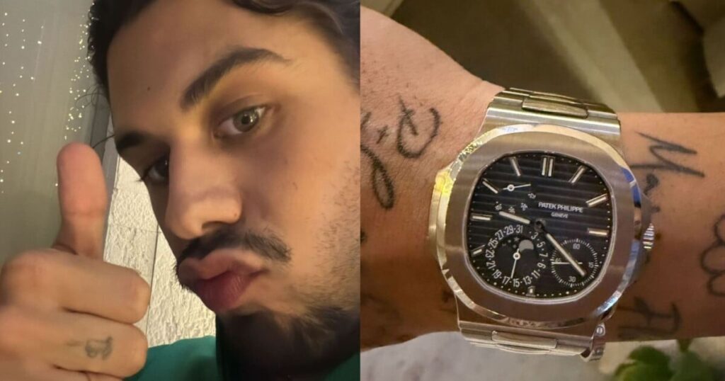 Ni modeste ni bon marché : découvrez la valeur de la montre millionnaire que Zé Felipe a reçue de Virgínia Fonseca