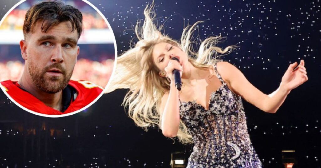 Taylor Swift recrée la danse de la tournée Viral Eras de Travis Kelce
