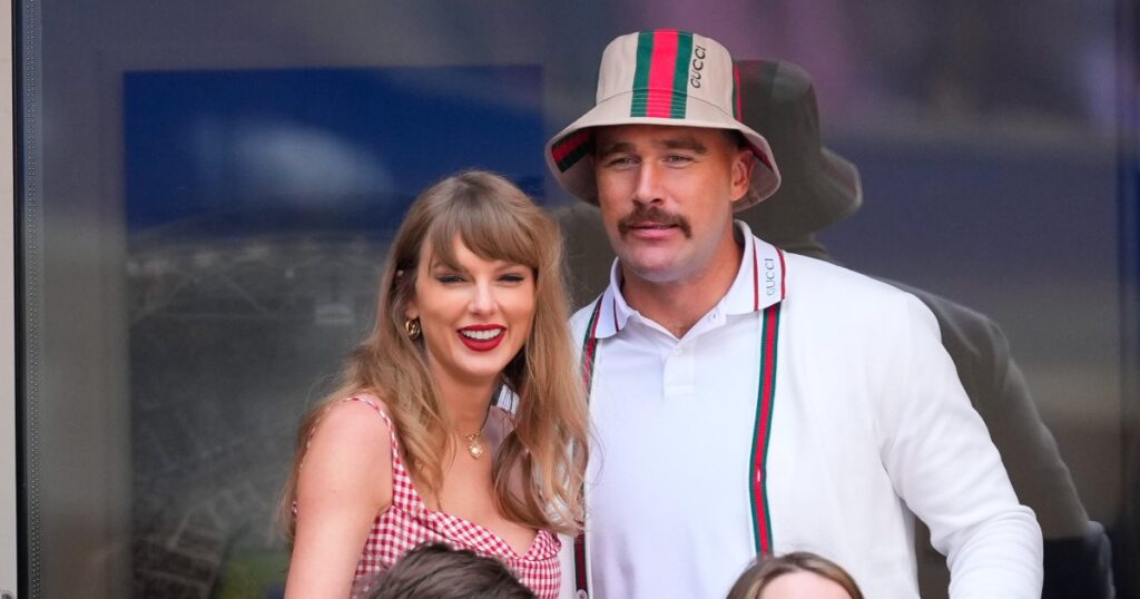 Travis Kelce plaisante sur le fait d'avoir des enfants au milieu de la romance de Taylor Swift