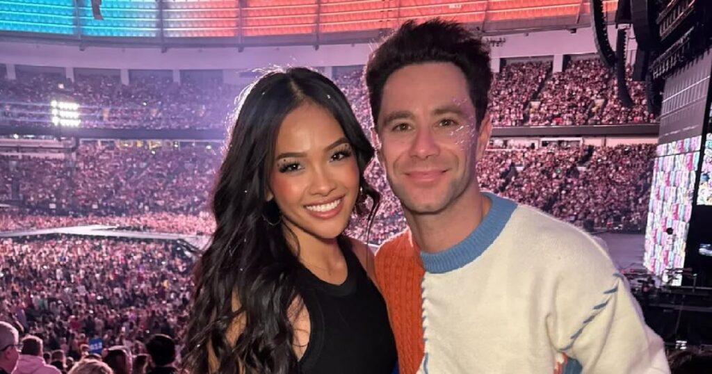 Jenn Tran et Sasha Farber ont un rendez-vous amoureux lors de la tournée Eras de Taylor Swift