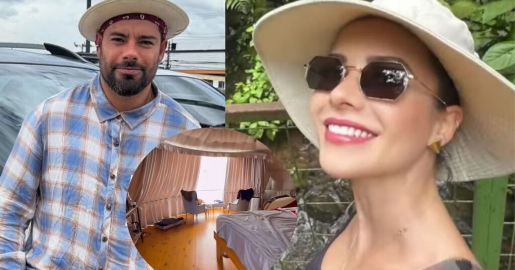 "Juste des forêts et des fermes" : le petit ami de Sandy montre les détails de l'hôtel luxueux "loin de tout" choisi pour un voyage romantique
