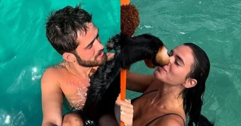L'amour en haute mer ! Bruna Marquezine et João Guilherme apparaissent ensemble dans un voyage paradisiaque et la toile réagit : "Belle famille"