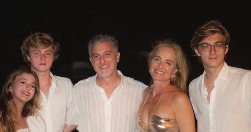 Les looks d'Angélica, Luciano Huck et de leur famille pour le réveillon du Nouvel An suscitent l'étrangeté sur la toile : "Est-ce devenu une secte ?"